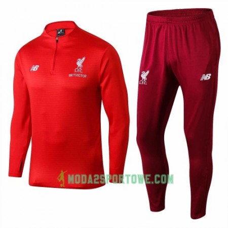 Liverpool Komplet Bluzy Treningowe Czerwony 2018/19